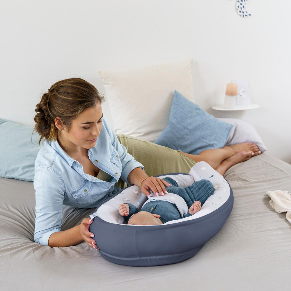 Doomoo Cocoon Blue Grey Moon