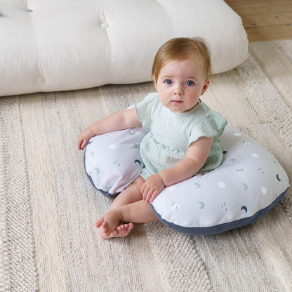 Doomoo - Softy Nursing Pillow -Blue Grey Moon