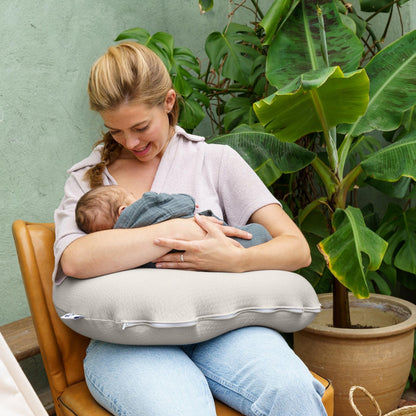 Doomoo - Softy Nursing Pillow -Tetra Jersey Sand