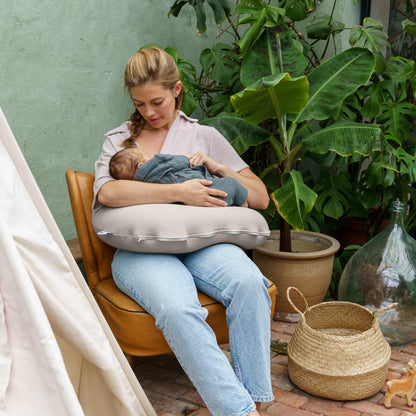 Doomoo - Softy Nursing Pillow -Tetra Jersey Sand