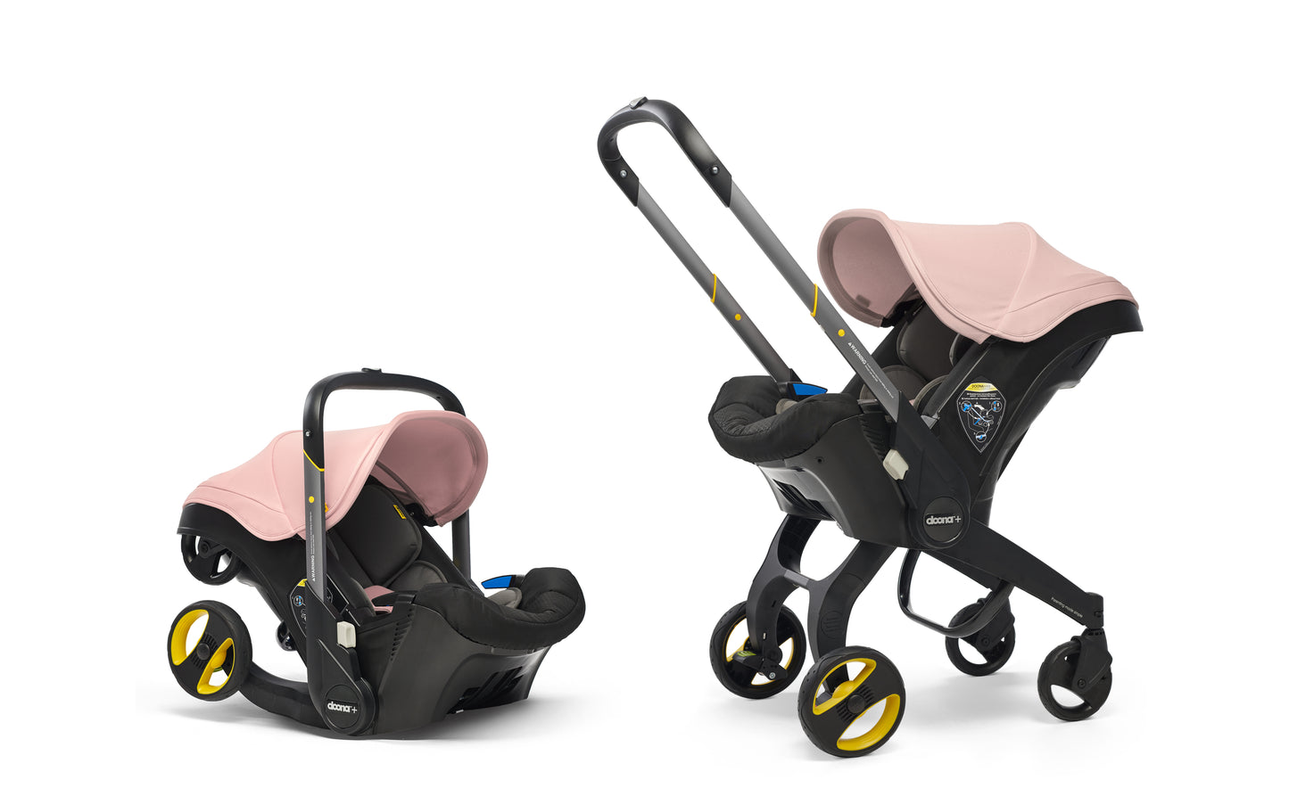 Doona+ Infant Car Seat - Blush Pink