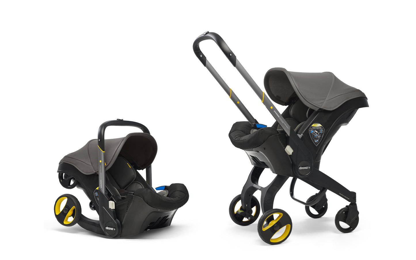 Doona+ Infant Car Seat - Grey Hound