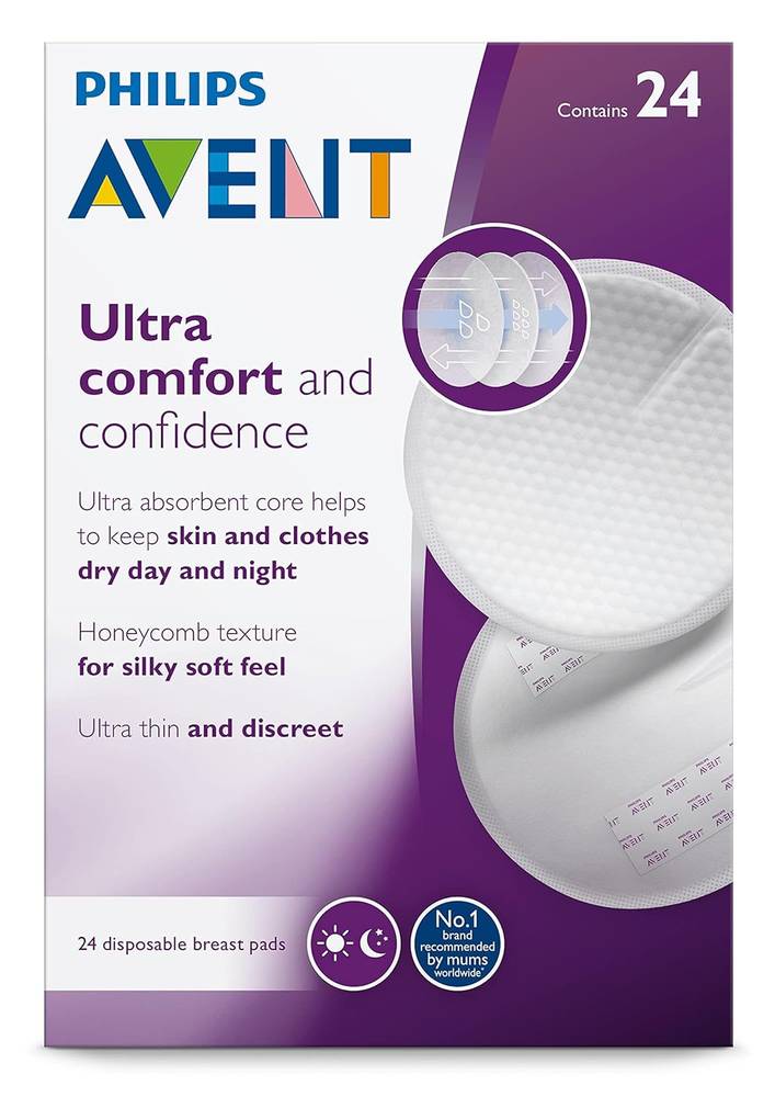 Philips Avent-Disposable Breast Pads 24 Pcs