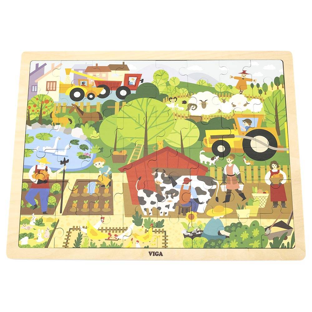 Farm Puzzle 48Pcs - Viga