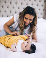 Little Unicorn - Cotton Muslin Swaddle -Mustard