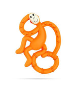 Matchstick Monkey - Mini Monkey Teether - Orange