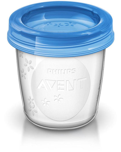 Philips Avent-Breastmilk 6-Ounce Storage Cups (Pack of 10)