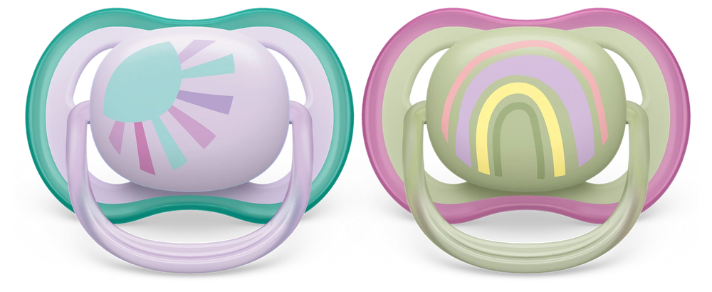 Philips Avent Ultra Air Soother – Girl – 0-6m – 2 Pcs