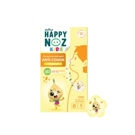 Happy Noz-Organic Onion Sticker-Anti Cough Formula