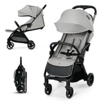 Kinderkraft - Apino Compact Auto-fold Baby Stroller - Dove Grey