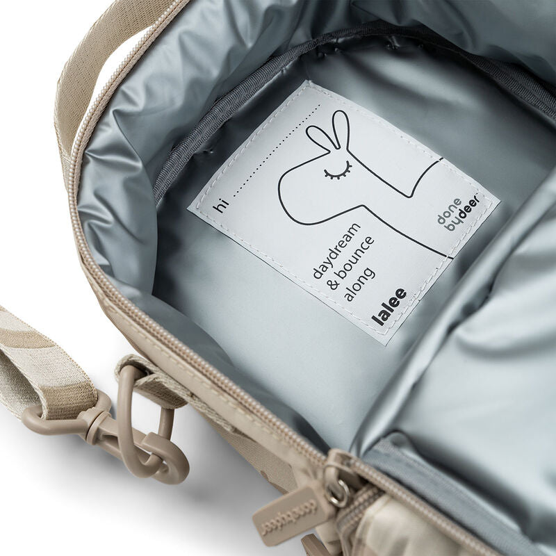 Done by Deer - Kids Insulated Lunch Bag- Lalee Sand