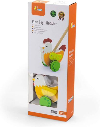 Push Toy Rooster - Viga