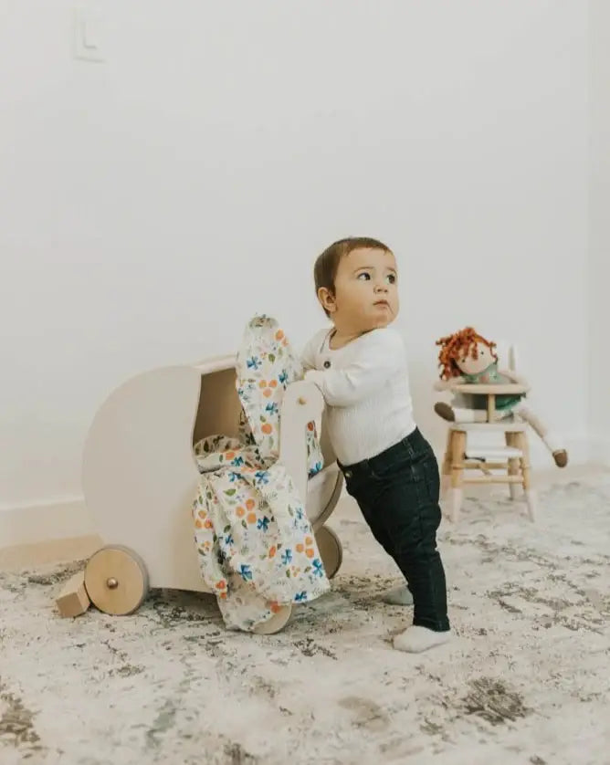 Little Unicorn - Cotton Muslin Swaddle - Mountain Bloom