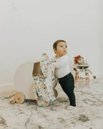Little Unicorn - Cotton Muslin Swaddle - Mountain Bloom