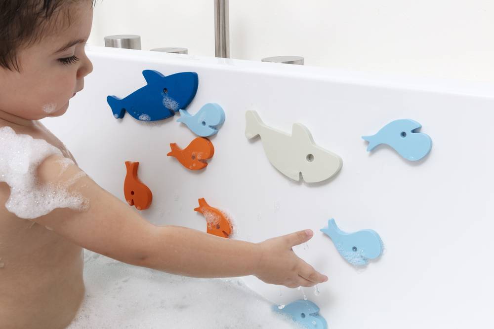 Quut - Quutopia Shark Bath Puzzle Stickers