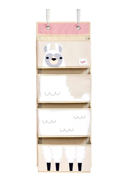 3 Sprouts - Hanging Wall Organizer - Llama