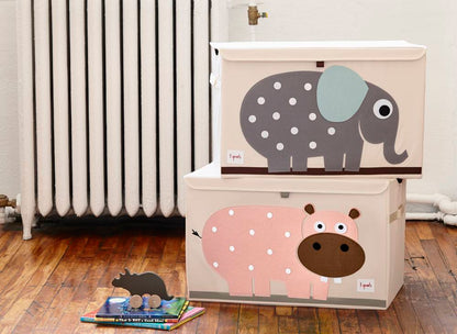 3 Sprouts - Toy Chest -  Hippo