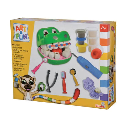 Simba Art and Fun Dough Set Crocodile Dentist