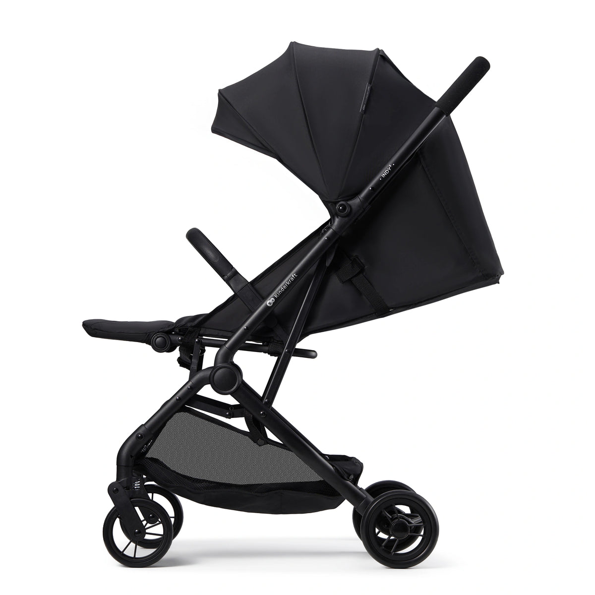 Kinderkraft - Indy 3 Pushchair Travel Stroller - Onyx Black