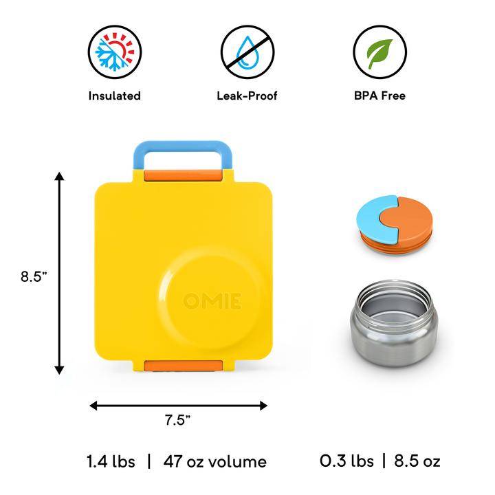 OmieBox Thermos 250ml Sunshine