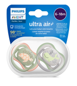 Philips Avent Ultra Air Soother – Boy – 6-18m – 2 Pcs
