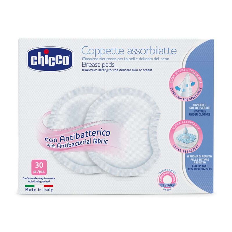 CHICCO-BREAST PADS 30 PCS