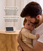 Drift Home monitor and camera on a nursery dresser