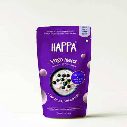 Happa Blueberry yogurt Melts