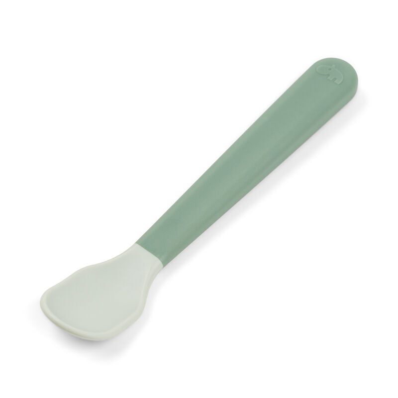 Done by Deer-Foodie first meal set w/suction - Happy Clouds -Green