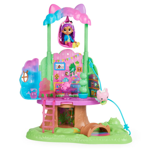 Gabby’s Dollhouse Kitty Fairy's Garden Treehouse Playset