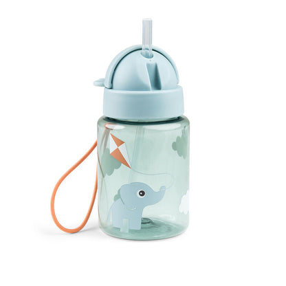 Done by Deer-Lunch & snack box w/straw bottle - Playground - Blue