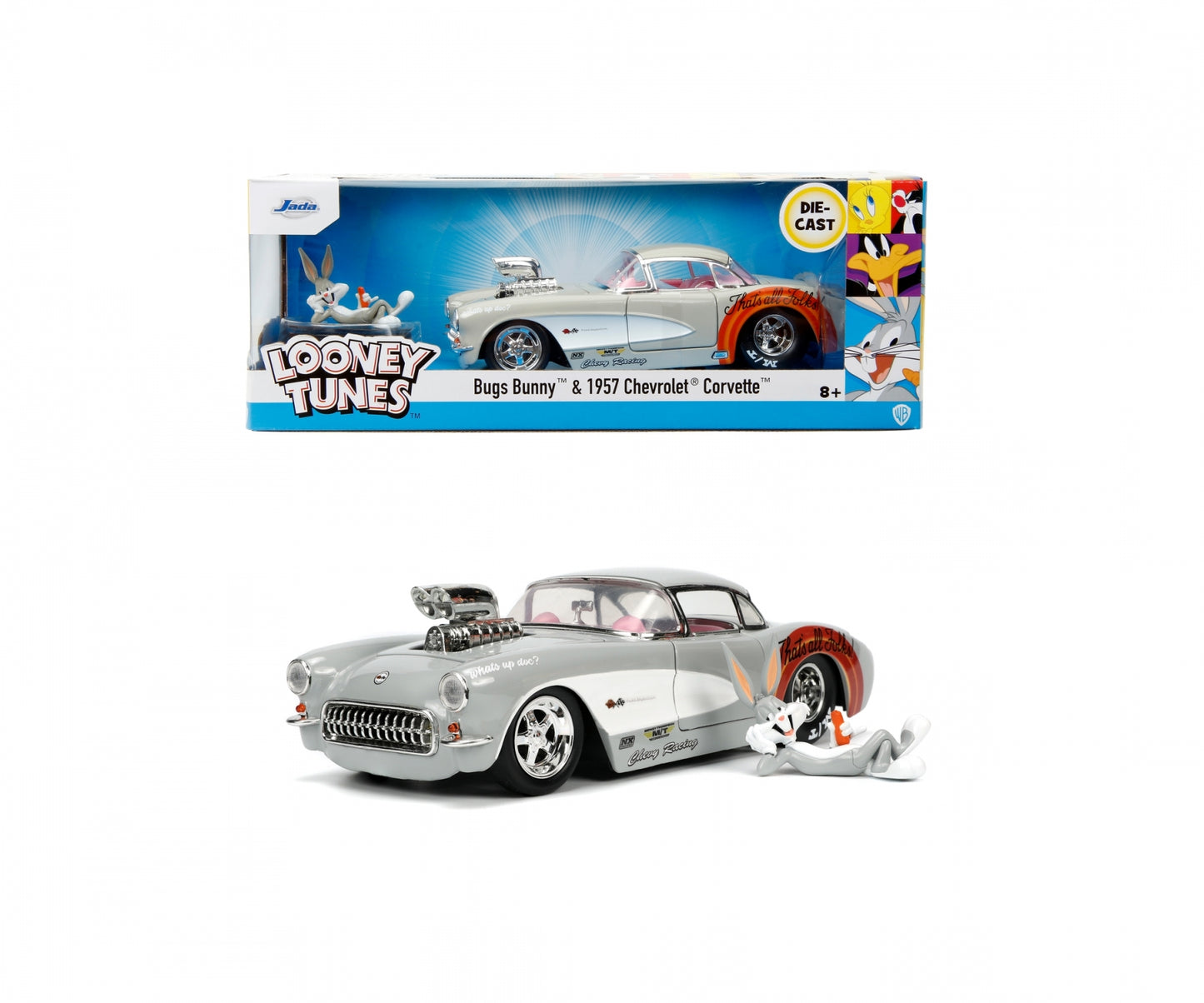 Jada -Looney Tunes 1967 Chevy Corvette