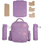 Citron Insulated Lunchbag Backpack - Mermaid