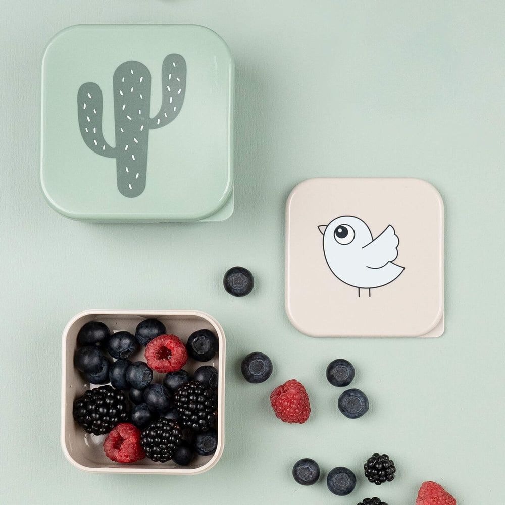 Done by Deer - Snack box set 3 pcs -  Lalee - Sand mix