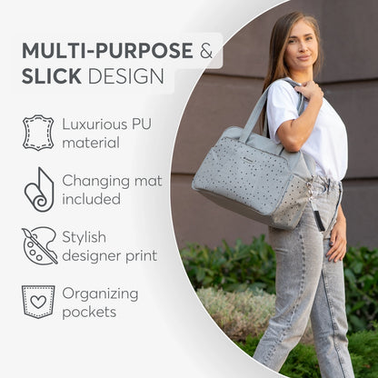 Mama bag Chelsea Confetti Black-kikkaboo