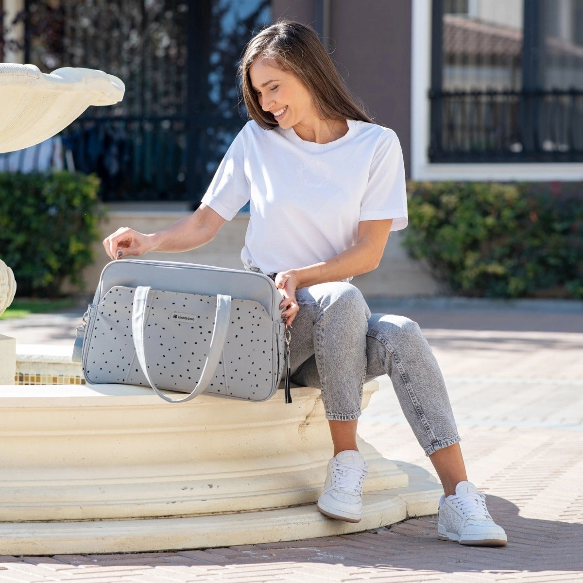 Mama bag Chelsea Confetti Black-kikkaboo