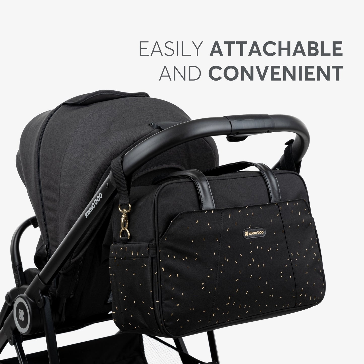 Mama bag Chelsea Black -kikkaboo