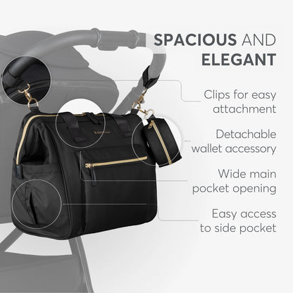 Mama Bag Maxi Black-kikkaboo