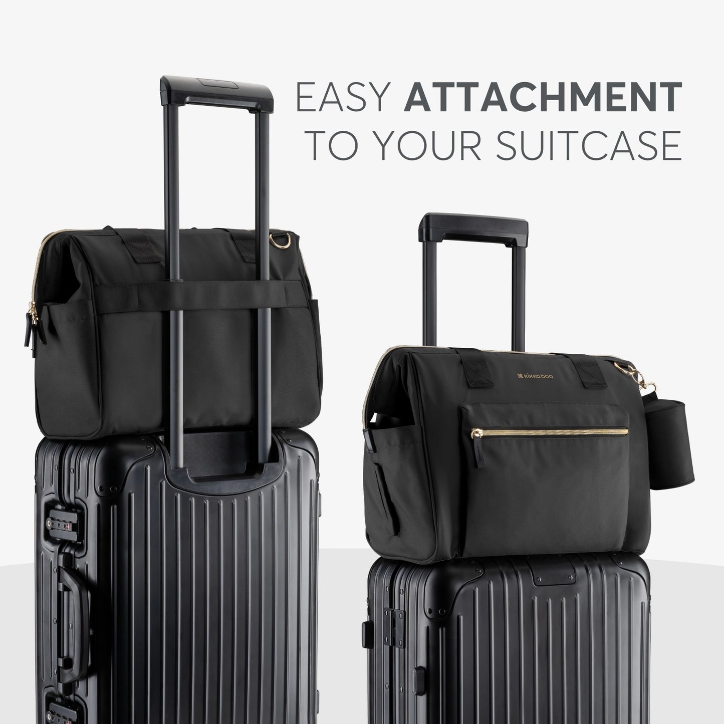 Mama Bag Maxi Black-kikkaboo