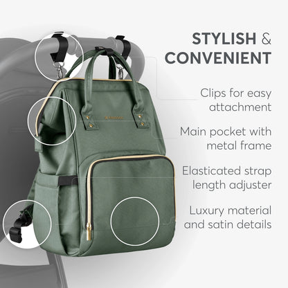 Mama Bag Siena Army Green-kikkaboo