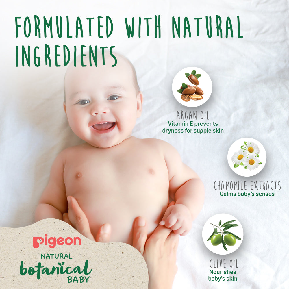Pigeon Natural Botanical Baby Milky Lotion – 500ml