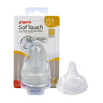 Pigeon SofTouch WN3 Replacement Nipple SS - 2 Pack, 0+ Months