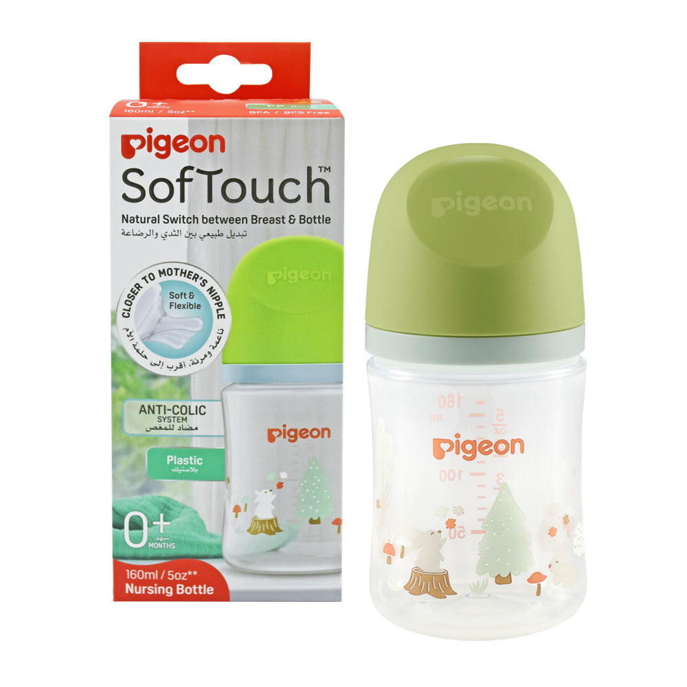 SofTouch Wide Neck Nursing Bottle Plastic - 160 ml