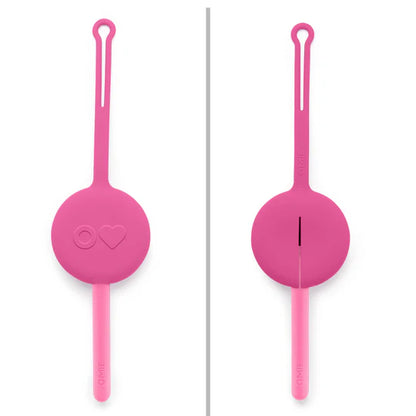 OmiePod & Utensil Set Bubble Pink