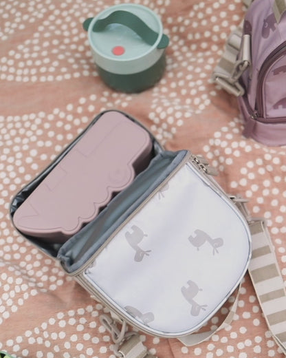 Done by Deer - Kids Insulated Lunch Bag- Ozzo Powder