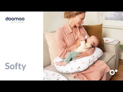 Doomoo - Softy Nursing Pillow -Blue Grey Moon