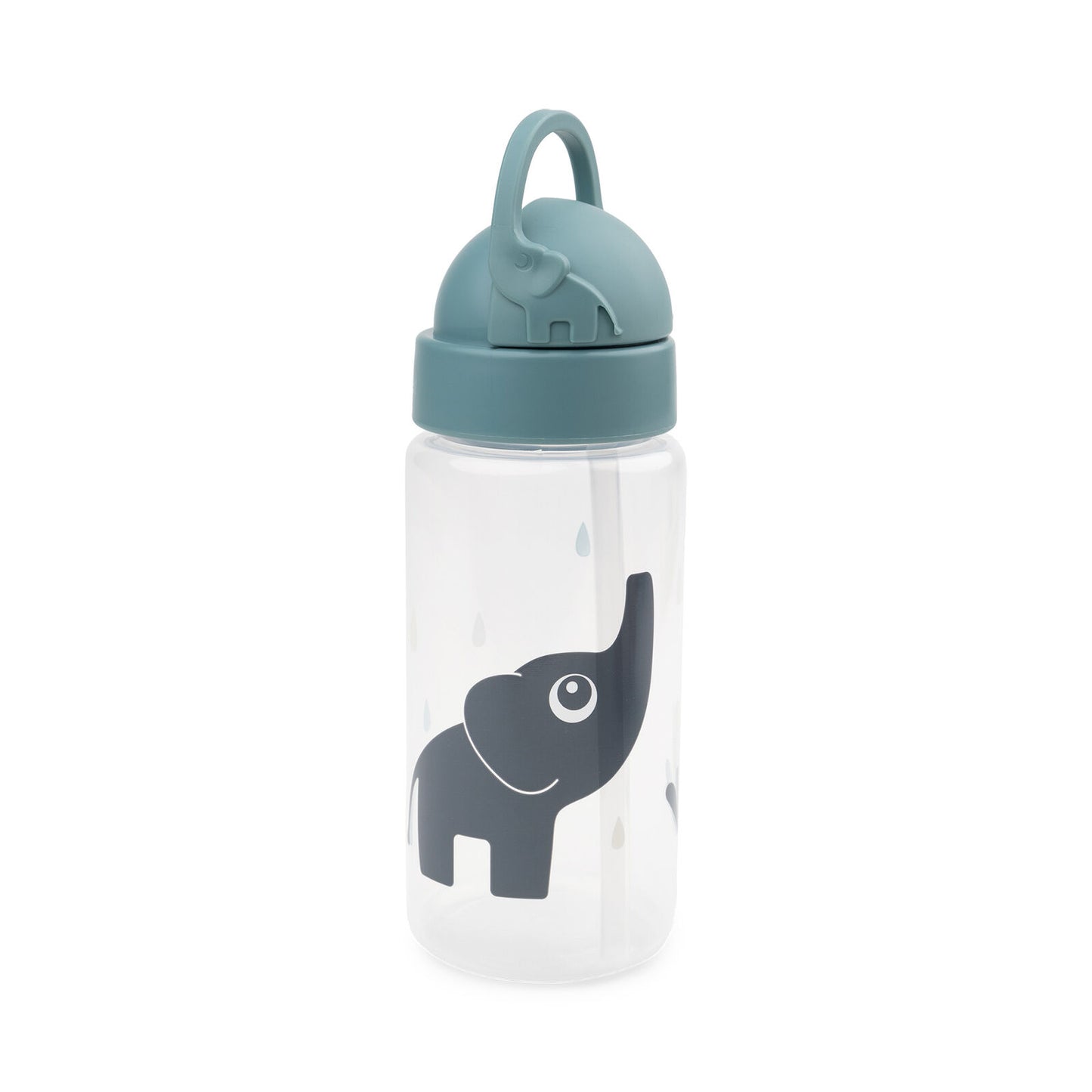 Done by Deer Straw bottle - Elphee - Blue - 350 ml