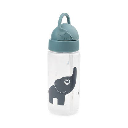 Done by Deer Straw bottle - Elphee - Blue - 350 ml