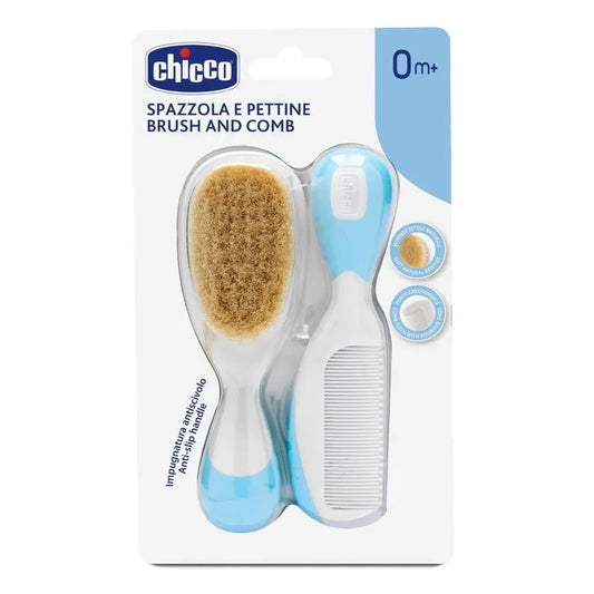 Chicco - New Brush And Comb - Blue