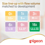 Pigeon SofTouch WN3 Replacement Nipple SS - 2 Pack, 0+ Months